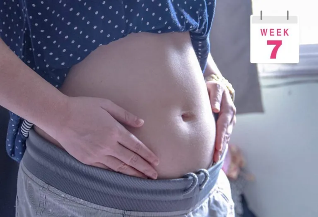 Cơ thể mẹ bầu khi mang thai được 7 tuần