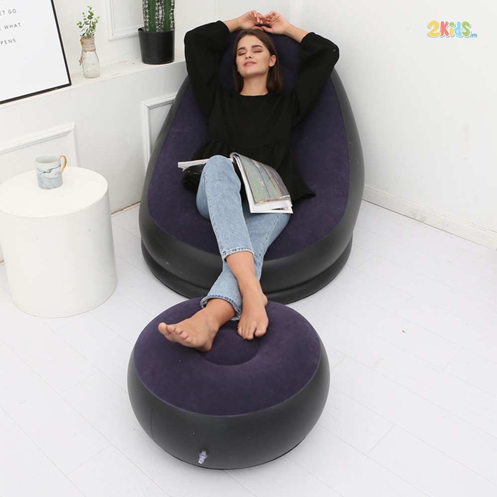 Ghe luoi sofa bom hoi di vang cho phong khach mau tim