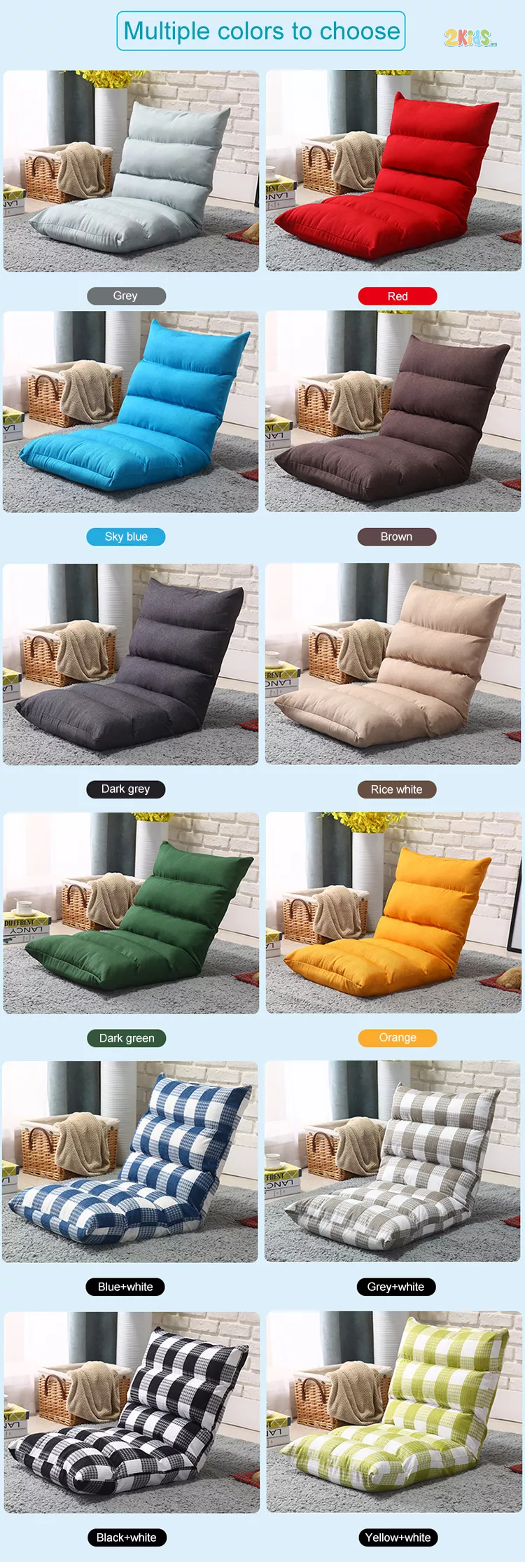 Ghe luoi sofa giuong gap da dang mau sac 1