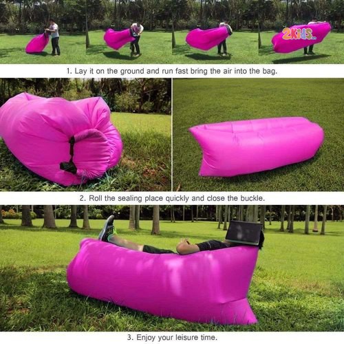 Du Lịch Cắm Trại Không Sofa Lười Không Khí Lấp Đầy Ghế Đi Biển Bãi Biển Ghế Sofa Bơm Hơi Cho Cắm Trại Ngoài Trời Và Bãi Biển