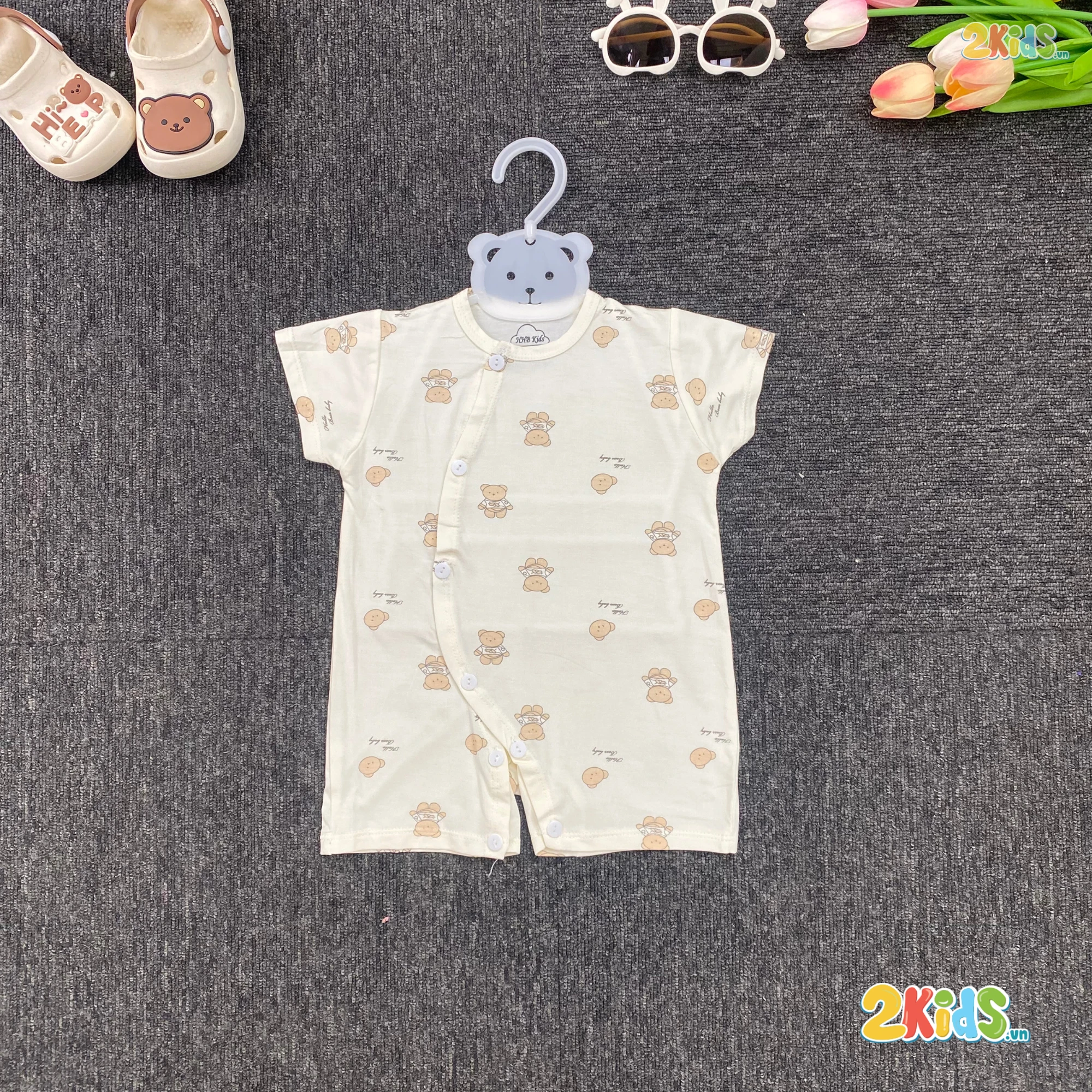 Bộ body dáng đùi cho bé họa tiết xinh xắn