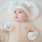 Bộ body sơ sinh La Pomme dài tay gấu con ngộ nghĩnh