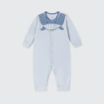 Bộ body sơ sinh La Pomme dài tay Hello Sunday