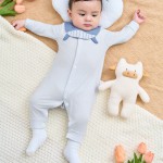 Bộ body sơ sinh La Pomme dài tay Hello Sunday