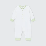Bộ body sơ sinh La Pomme dài tay mùa hè của bé