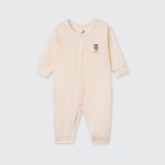 Bộ body sơ sinh La Pomme dài tay người bạn êm đềm