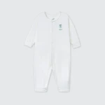 Bộ body sơ sinh La Pomme dài tay người bạn êm đềm