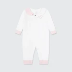 Bộ body sơ sinh La Pomme dài tay người bạn trong vườn