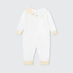 Bộ body sơ sinh La Pomme dài tay người bạn trong vườn