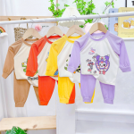 Combo 4 Bộ Quần Áo Dài Tay Tăm Lạnh Cho Bé