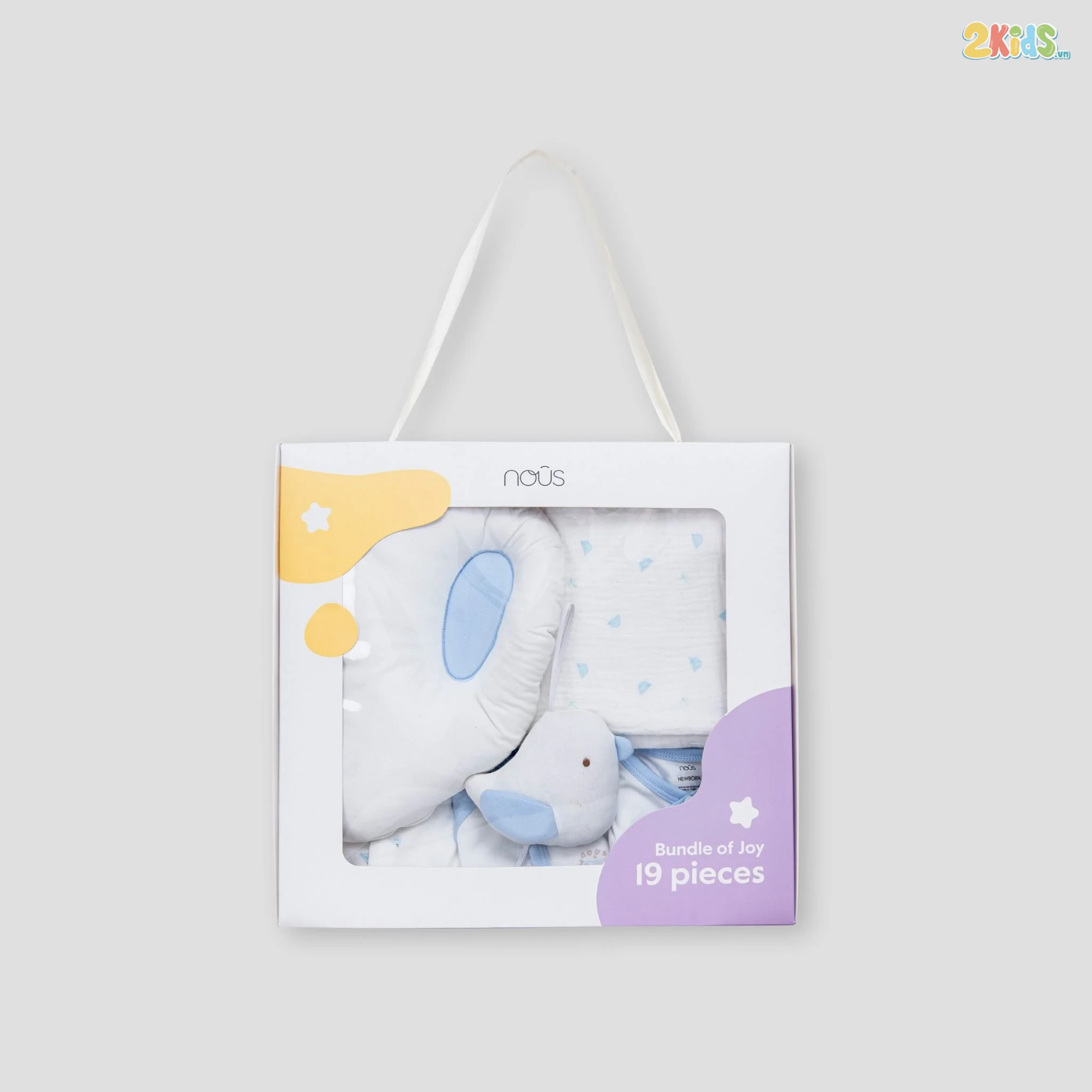 Combo đi sinh Nous 19 món màu trắng phối xanh