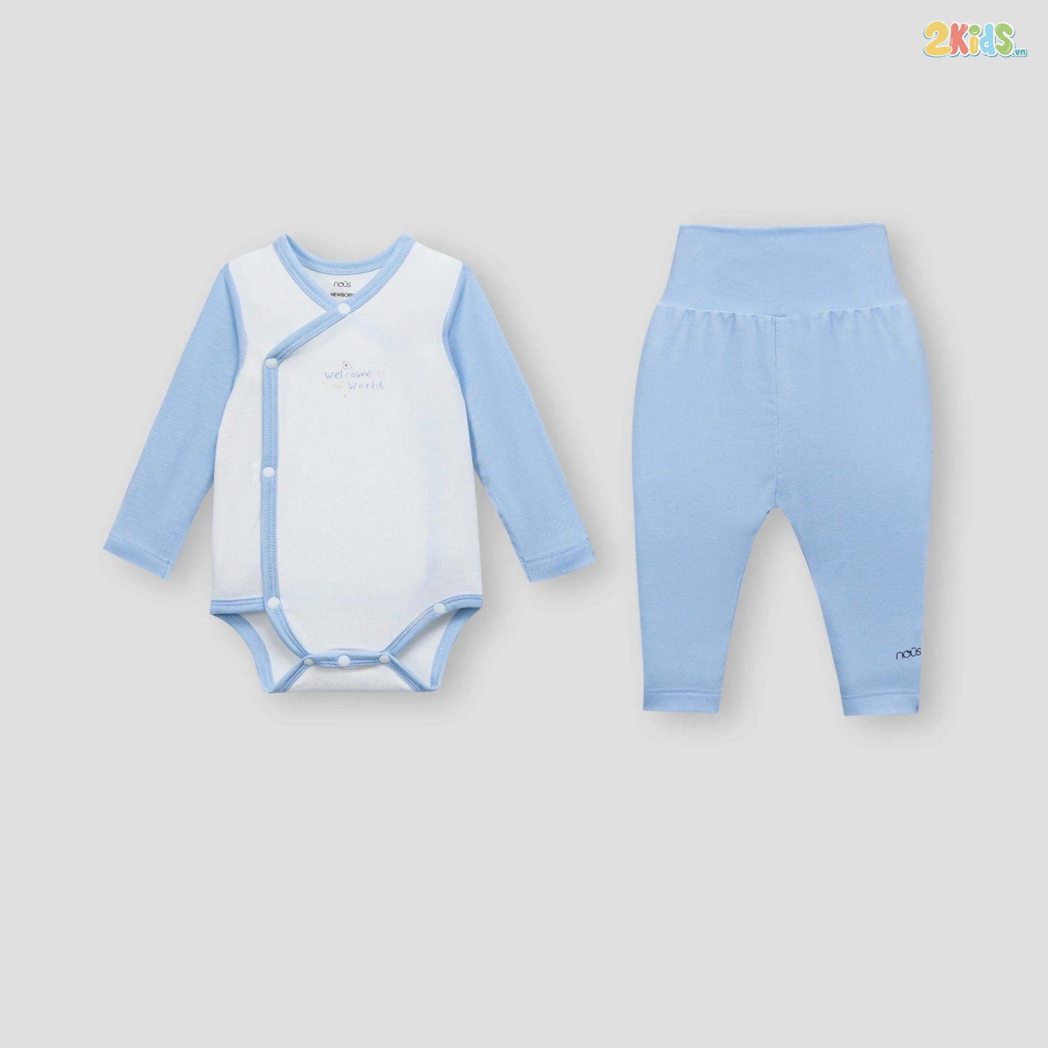 Combo đi sinh Nous 19 món màu trắng phối xanh