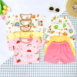 Combo 5 bộ cộc tay tăm lạnh cho bé họa tiết đáng yêu