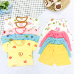 Combo 5 bộ cộc tay tăm lạnh cho bé họa tiết đáng yêu