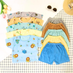 Combo 5 bộ cộc tay tăm lạnh cho bé họa tiết đáng yêu