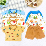 Combo 5 bộ cộc tay tăm lạnh cho bé họa tiết đáng yêu