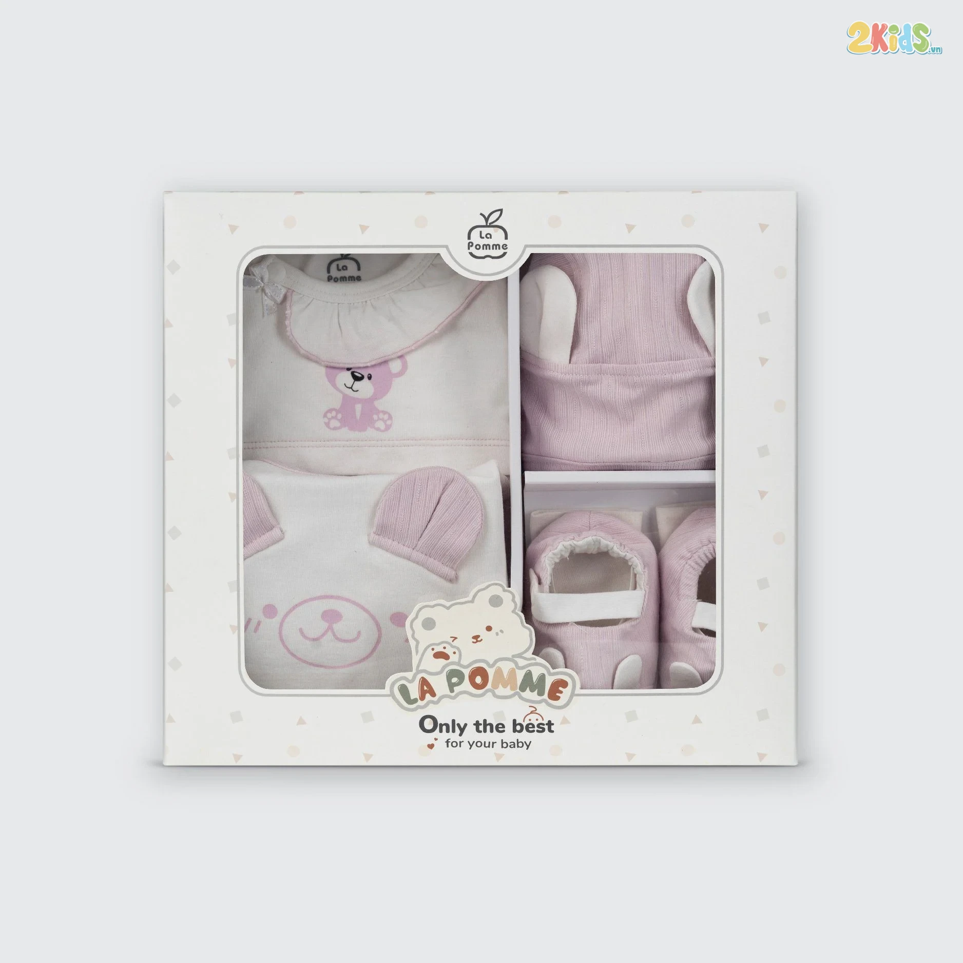 Quà tặng sơ sinh La Pomme Wonder Box - Quần áo rời