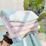 Combo 3 Bộ Quần Áo Sơ Sinh Unchi Cộc Tay Bamboo Vân Nổi