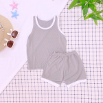 Bộ Quần Áo Sơ Sinh Unchi Ba Lỗ Thun Tăm