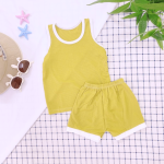 Bộ Quần Áo Sơ Sinh Unchi Ba Lỗ Thun Tăm