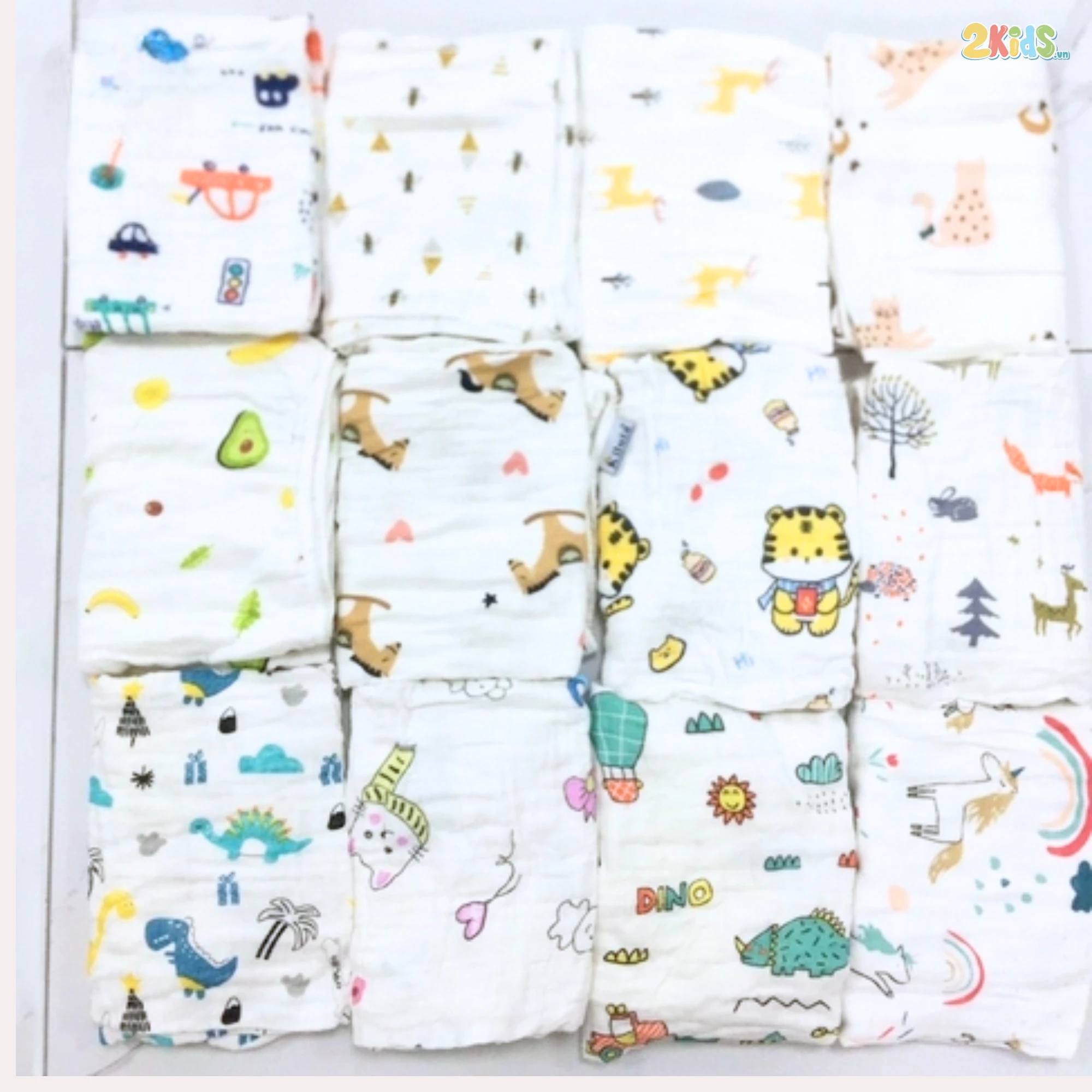 Chăn xô sợi tre muslin có mũ