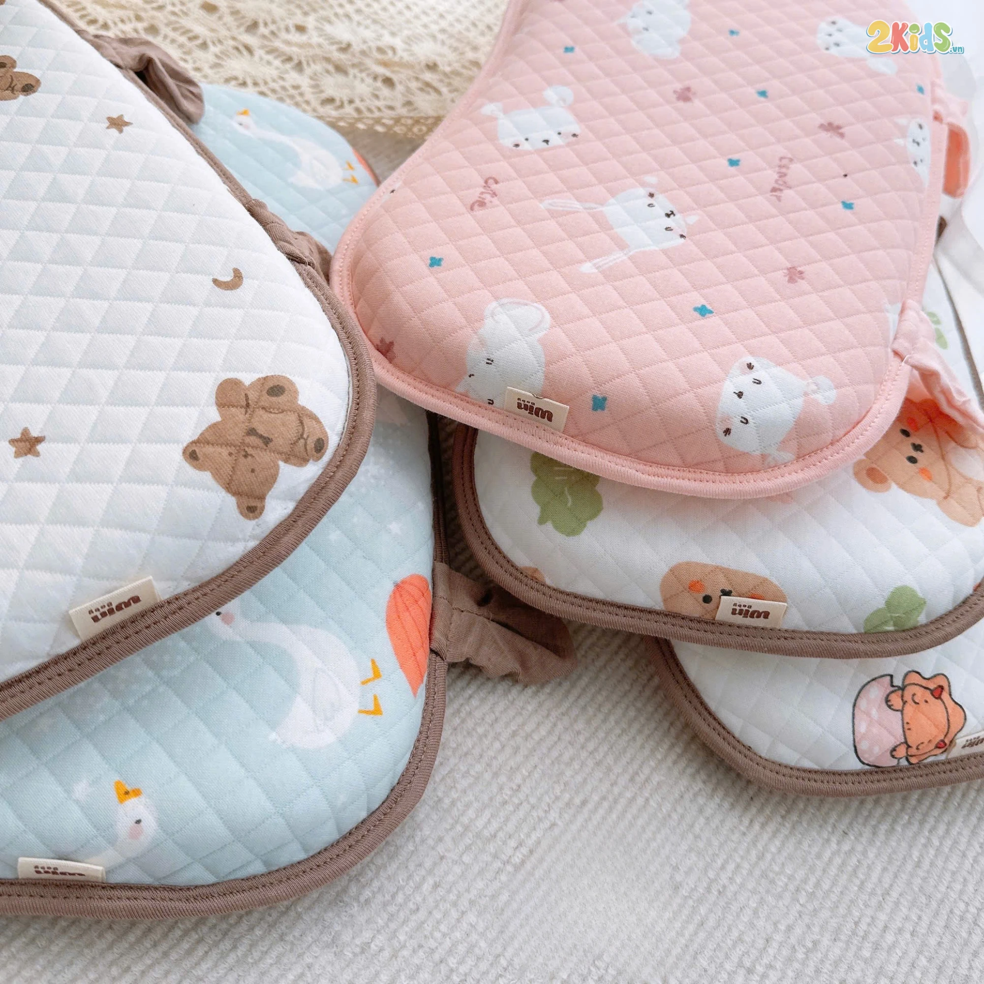 Gối cao su non Win tai thỏ