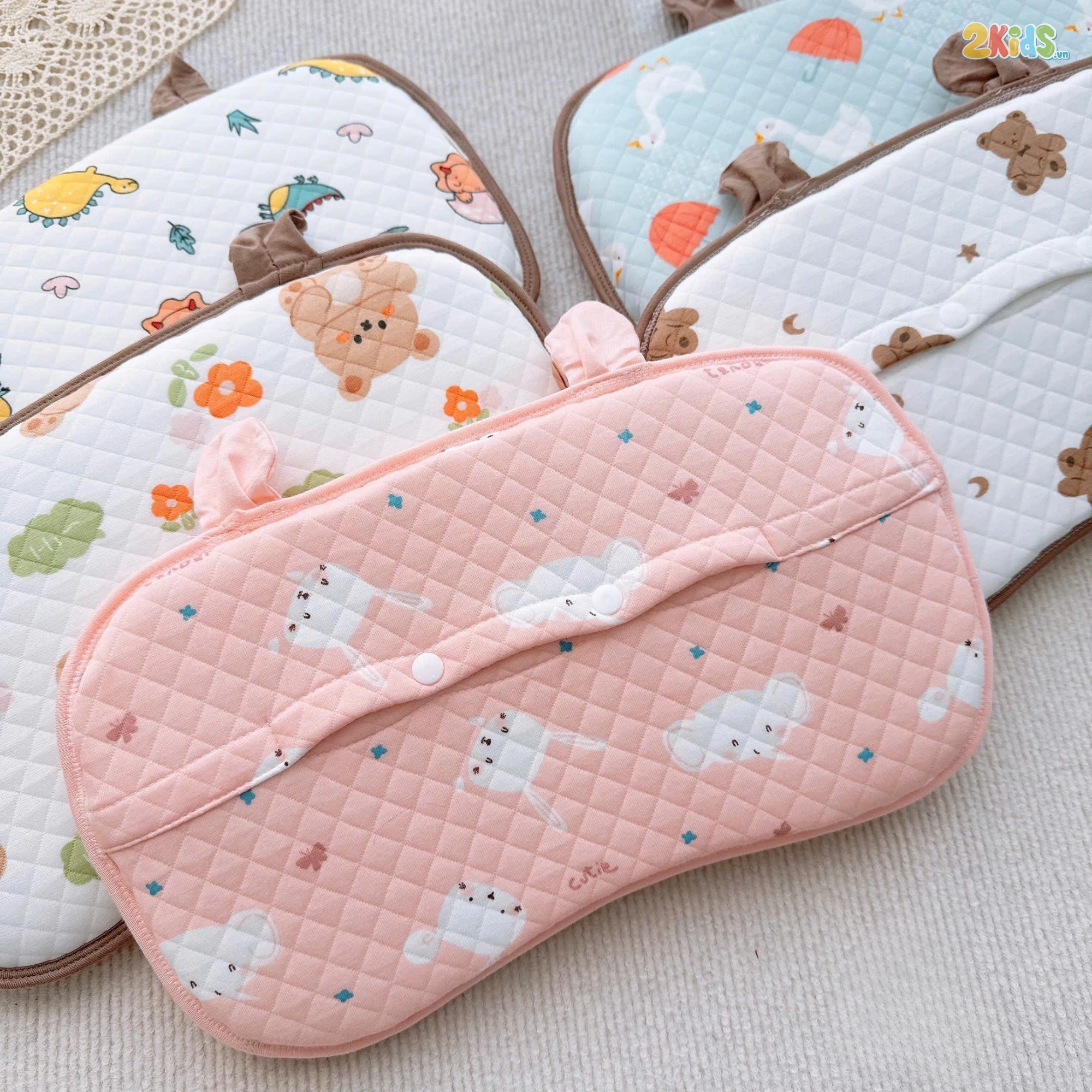 Gối cao su non Win tai thỏ