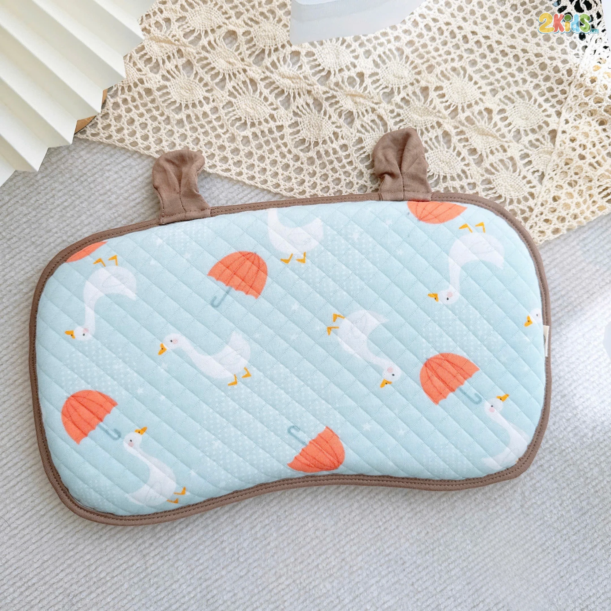 Gối cao su non Win tai thỏ