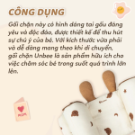 Gối định hình đầu chống méo, chống bẹp Unbee