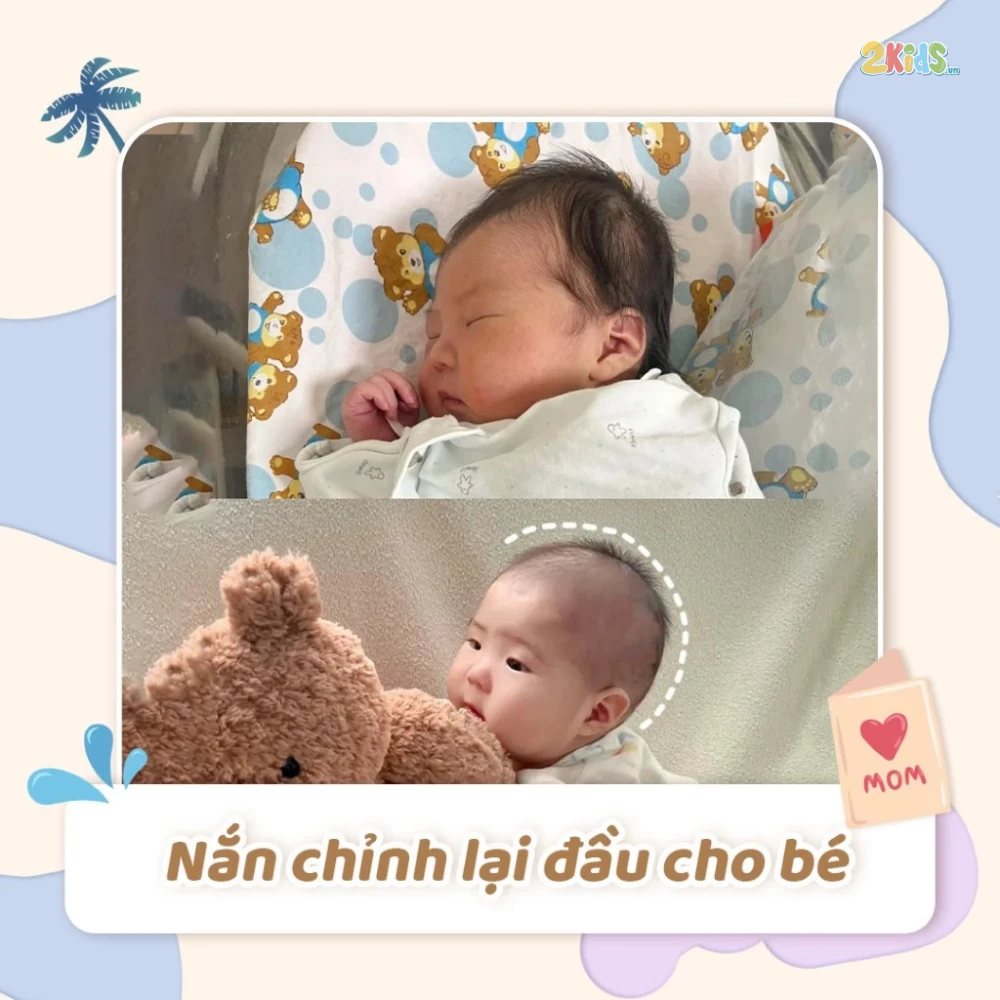 Gối định hình đầu chống méo, chống bẹp Unbee
