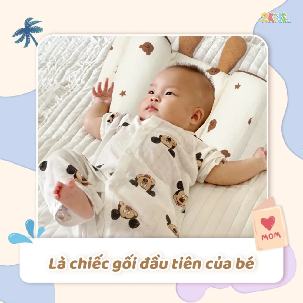 Gối định hình đầu chống méo, chống bẹp Unbee