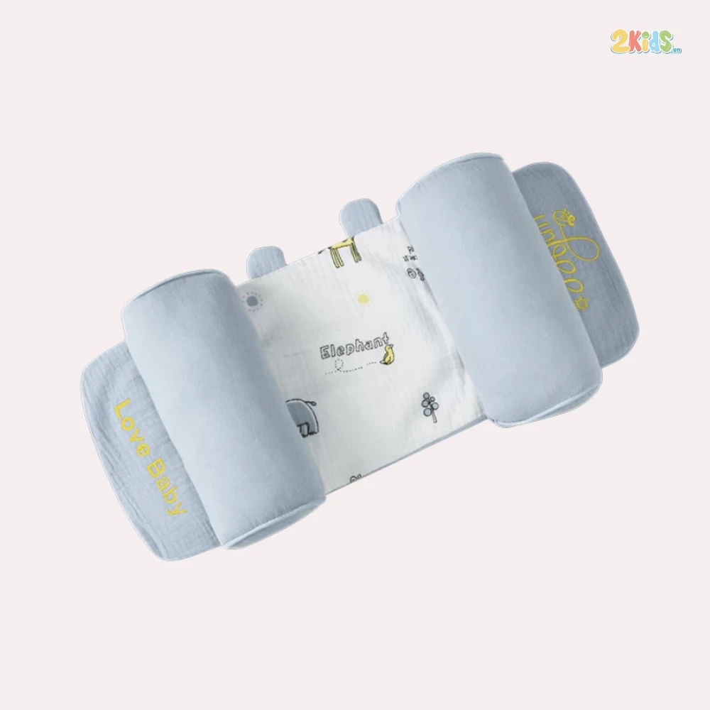 Gối định hình đầu chống méo Unbee xô Muslin