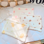 Gối sơ sinh chữ nhật vải xô mịn