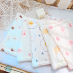 Gối sơ sinh chữ nhật vải xô mịn