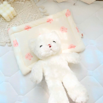 Gối sơ sinh chữ nhật vải xô mịn