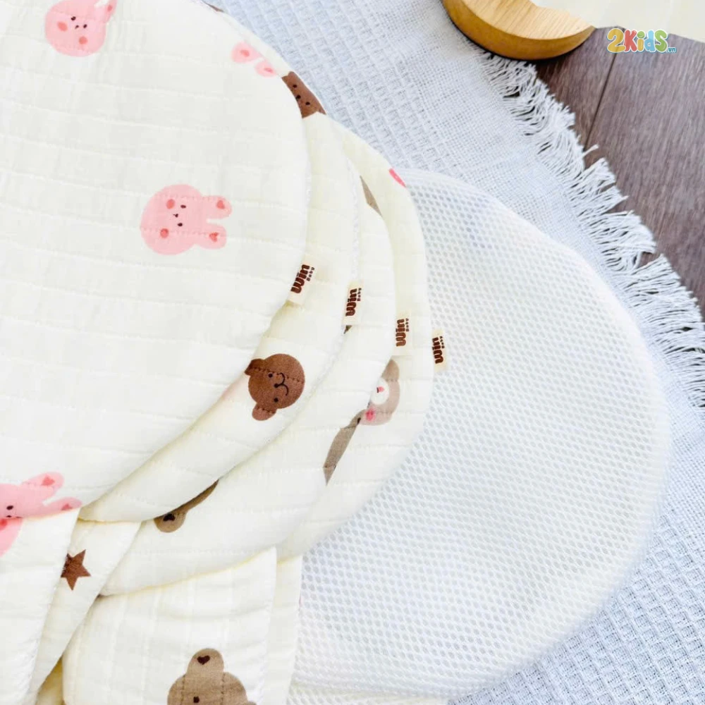 Gối sơ sinh thông hơi tai thỏ