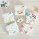 Khăn sữa xô Kiluta 6 lớp (Set 5c)