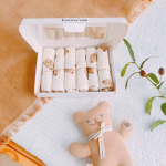 Khăn sữa xô Muslin Boona (Hộp 6 chiếc)