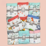 Khăn tắm sợi tre Manny 4 lớp bo viền