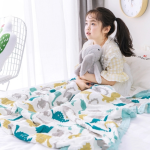 Khăn tắm sợi tre Manny 4 lớp bo viền