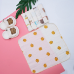 Set 6c khăn sữa xô Muslin Emom 2 lớp