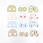 Set mũ bao tay bao chân Petit mềm mại