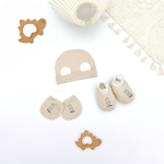 Set mũ bao tay bao chân Petit mềm mại