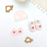 Set mũ bao tay bao chân Petit mềm mại