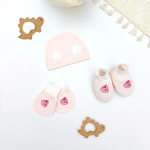 Set mũ bao tay bao chân Petit mềm mại