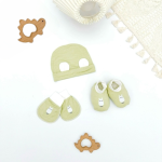 Set mũ bao tay bao chân Petit mềm mại