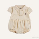 Bộ bodysuit sơ sinh Bu baby ngắn tay cổ Polo