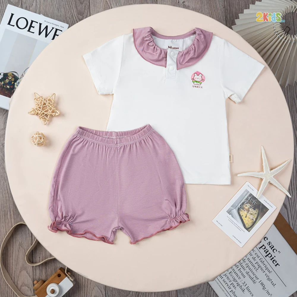 Bộ cộc tay bổ trụ bé trai + gái