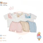 Bộ cộc tay sơ sinh Hello Summer