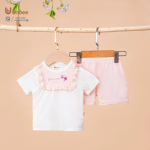 Bộ cộc tay sơ sinh Hello Summer